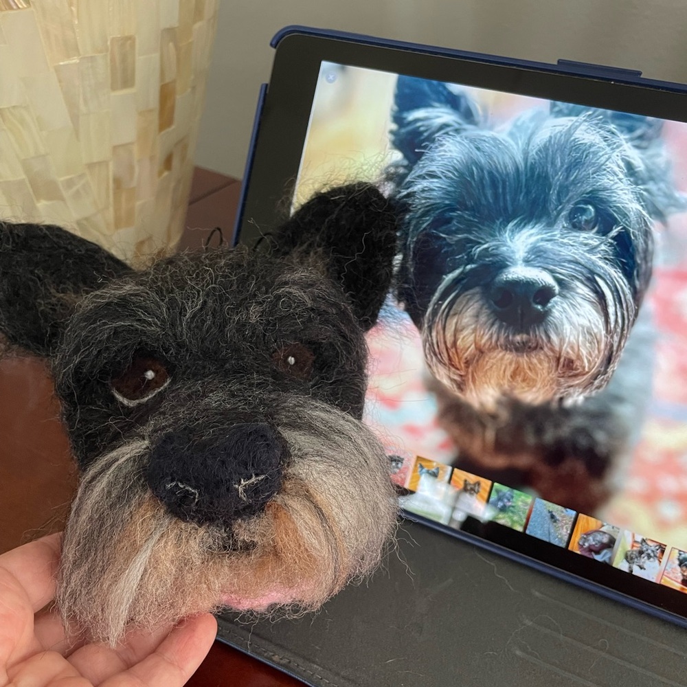 COPY - Hand crafted custom order needle felted pet replica